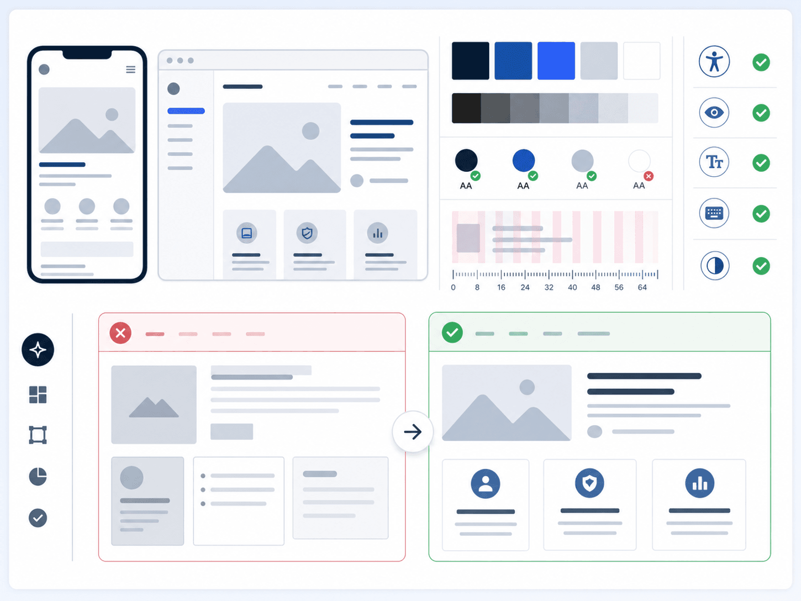 UI/UX Standard example output preview